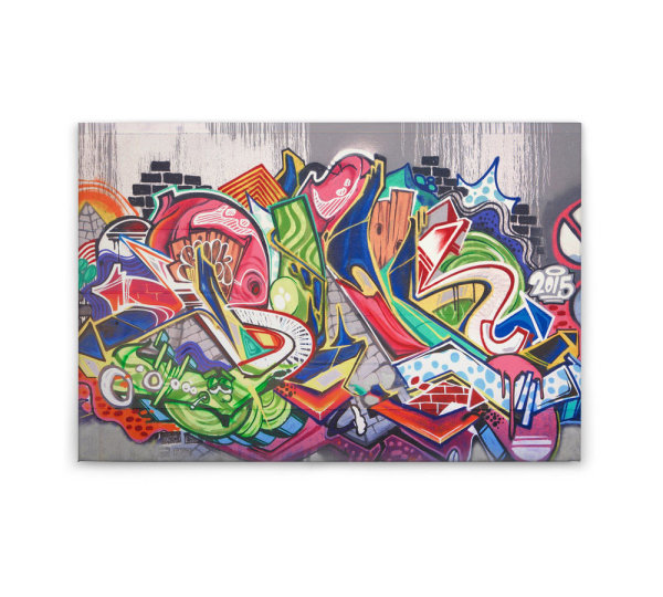 Leinwandbild Graffiti Grafitti 90cm x 60 cm