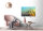 Leinwandbild FlyingDandelion1 Pusteblume 90cm x 60 cm