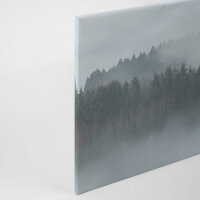 Leinwandbild MistyForest Wald 90cm x 60 cm