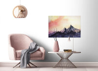 Leinwandbild MountainPaint1 Wald 90cm x 60 cm