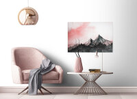 Leinwandbild MountainPaint2 Wald 90cm x 60 cm
