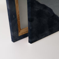 Leinwandbild MistyRocks1 Berge 90cm x 60 cm