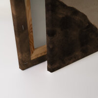 Leinwandbild MistyRocks2 Berge 90cm x 60 cm