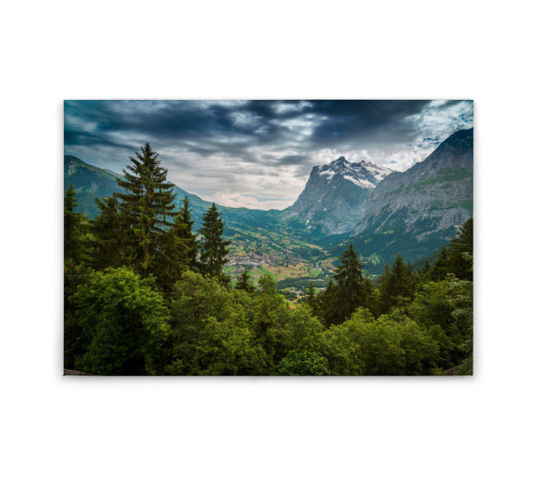 Leinwandbild MountainViews Landschaft 90cm x 60 cm