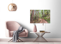 Leinwandbild ForestWalk1 Wald 90cm x 60 cm