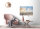 Leinwandbild BeachChair Strand Meer 90cm x 60 cm