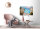 Leinwandbild GreekBay Strand Meer 90cm x 60 cm