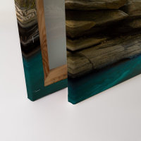 Leinwandbild Waterfall Natur 90cm x 60 cm