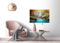 Leinwandbild Waterfall Natur 90cm x 60 cm