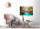 Leinwandbild Waterfall Natur 90cm x 60 cm
