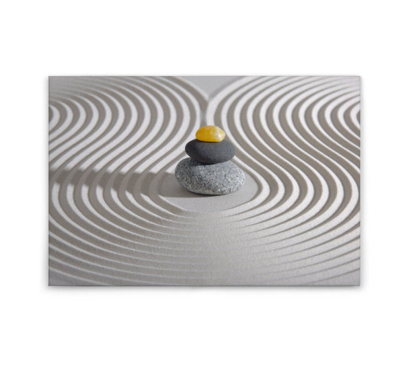 Leinwandbild HotStoneSpa Wellness 90cm x 60 cm