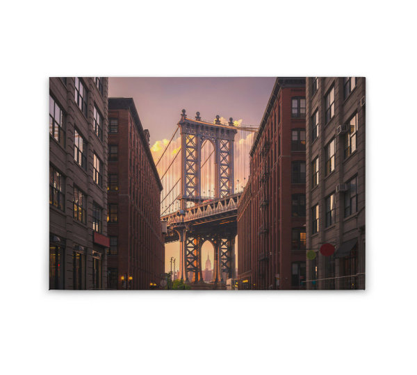 Leinwandbild BrooklynBridge New York 90cm x 60 cm