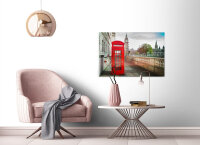 Leinwandbild PhoneBooth London 90cm x 60 cm