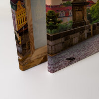 Leinwandbild CharlesBridge Prag 90cm x 60 cm