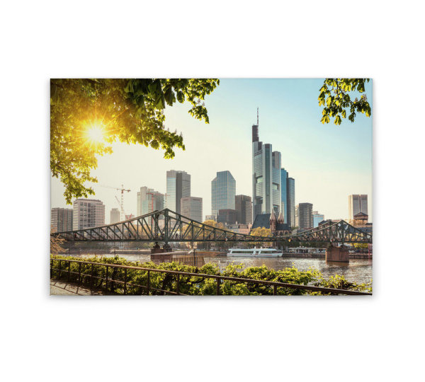 Leinwandbild FrankfurtCity Frankfurt 90cm x 60 cm