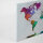 Leinwandbild GlobalMap Weltkarte 90cm x 60 cm