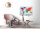 Leinwandbild GlobalMap Weltkarte 90cm x 60 cm