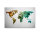 Leinwandbild WorldGraphic1 Weltkarte 90cm x 60 cm