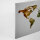 Leinwandbild WorldGraphic1 Weltkarte 90cm x 60 cm