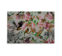 Leinwandbild funkybirds1 Vögel 90cm x 60 cm