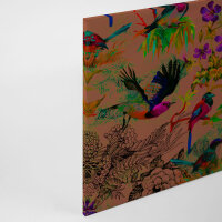 Leinwandbild funkybirds3 Vögel 90cm x 60 cm