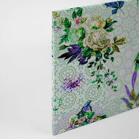 Leinwandbild mosaicgarden1 Vögel 90cm x 60 cm