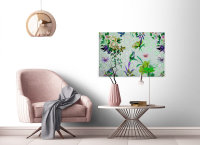 Leinwandbild mosaicgarden1 Vögel 90cm x 60 cm