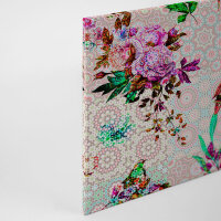 Leinwandbild mosaicgarden2 Vögel 90cm x 60 cm