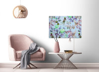 Leinwandbild exoticmosaic2 Vögel 90cm x 60 cm
