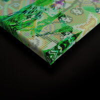 Leinwandbild mosaicbirds1 Vögel 90cm x 60 cm