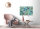 Leinwandbild mosaicbirds3 Vögel 90cm x 60 cm