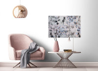 Leinwandbild exoticmosaic3 Vögel 90cm x 60 cm