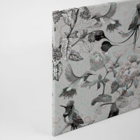 Leinwandbild exoticmosaic4 Vögel 90cm x 60 cm