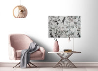 Leinwandbild exoticmosaic4 Vögel 90cm x 60 cm