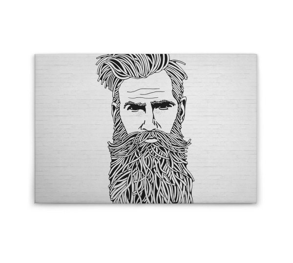 Leinwandbild iconic2 Modern 90cm x 60 cm