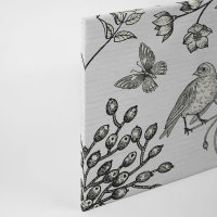 Leinwandbild birdy2 Landhausstil 90cm x 60 cm