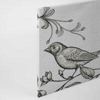 Leinwandbild birdy3 Landhausstil 90cm x 60 cm