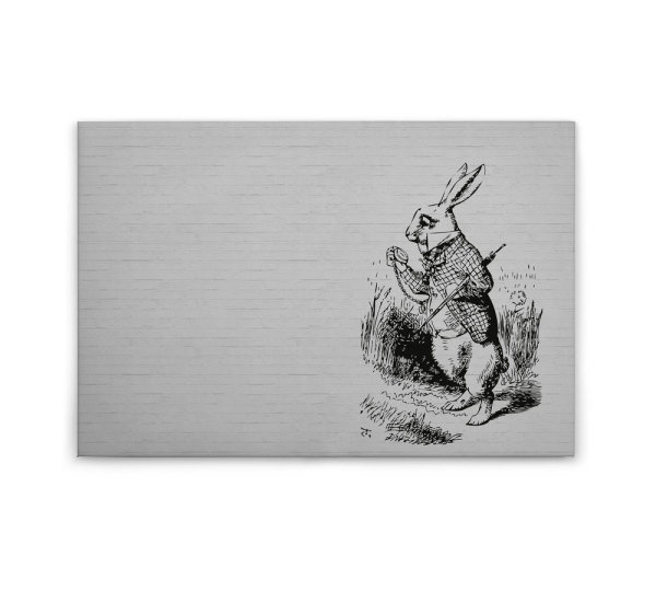Leinwandbild bunny1 Tiere 90cm x 60 cm