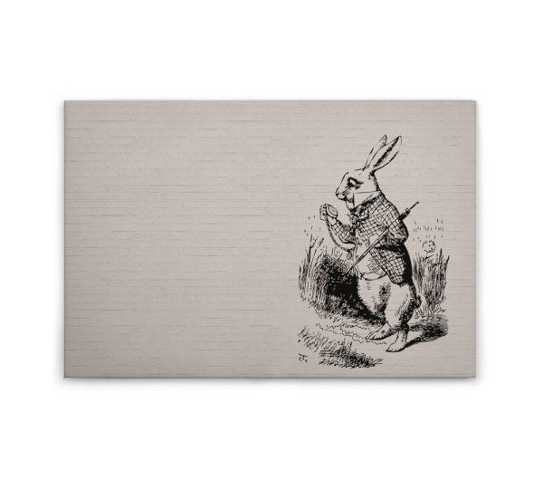 Leinwandbild bunny2 Tiere 90cm x 60 cm