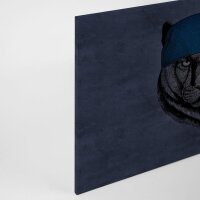 Leinwandbild panther1 Tiere 90cm x 60 cm