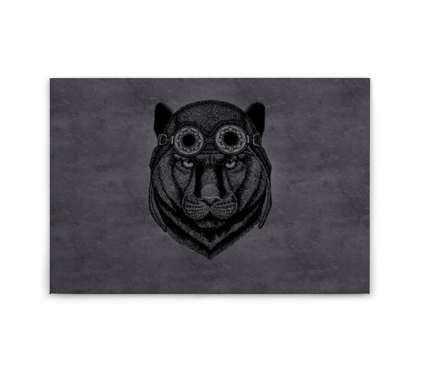 Leinwandbild panther2 Tiere 90cm x 60 cm