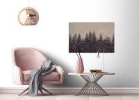 Leinwandbild blackforest1 Wald 90cm x 60 cm