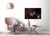 Leinwandbild horses1 Tiere 90cm x 60 cm