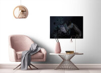 Leinwandbild horses2 Tiere 90cm x 60 cm