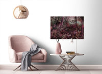 Leinwandbild jungle1 Dschungel 90cm x 60 cm