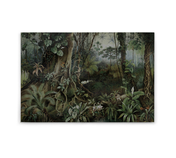 Leinwandbild jungle2 Dschungel 90cm x 60 cm