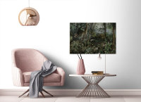 Leinwandbild jungle2 Dschungel 90cm x 60 cm
