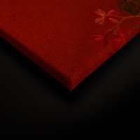 Leinwandbild bouquetvibrant1 Blumen 90cm x 60 cm