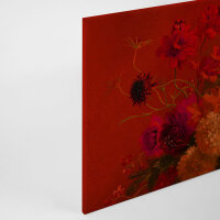 Leinwandbild bouquetvibrant1 Blumen 90cm x 60 cm