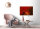 Leinwandbild bouquetvibrant1 Blumen 90cm x 60 cm
